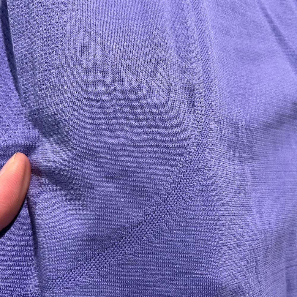 Size 4 Lululemon Swiftly Tech Cropped Shirt